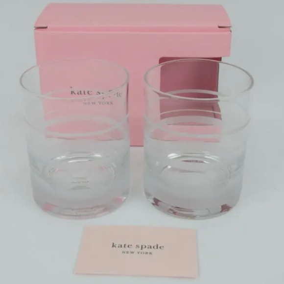 Kate Spade - Set of 2 whisky glasses - Picture 2 of 4
